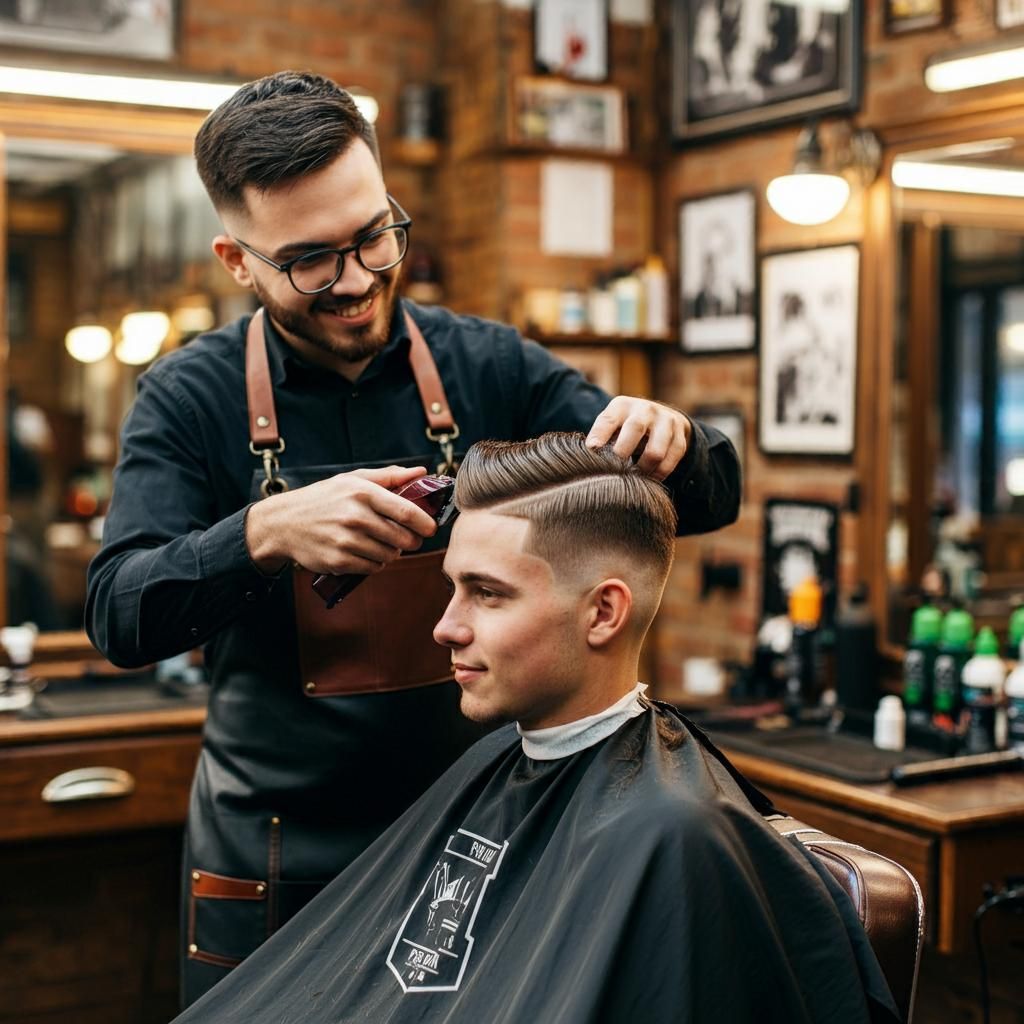 Instructor demonstrating clipper work